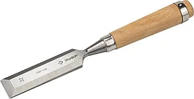 Стамеска-долото "СТ 500" с деревянной ручкой, хромованадиевая, 32мм, ЗУБР