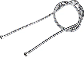 Подводка гибкая ЗУБР для воды, оплетка из нержавеющей стали, г/г 1/2" - 2м