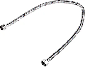 Подводка гибкая ЗУБР для воды, оплетка из нержавеющей стали, г/ш 1/2" - 0,6м