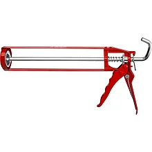 Пистолет для герметика ЗУБР "МАСТЕР" 06630, скелетный, шестигранный шток, 310мл