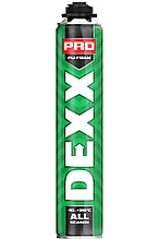 Пена монтажная PRO, пистолетная, всесезонная, 750мл, DEXX