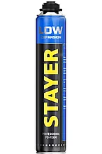 Пена монтажная LOW EXPANSION с низким вторичным расширением, пистолетная, всесезонная, 750мл