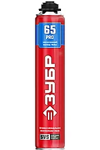 Пена монтажная PRO 65 с увеличенным выходом, пистолетная, всесезонная, 850мл, SVS, ЗУБР