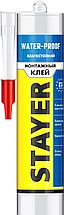 Клей монтажный STAYER Professional, влагостойкий, 280мл