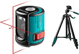 Нивелир лазерный KRAFTOOL CL 20 #3, 20м, IP54, точность +/-0,2 мм/м, штатив