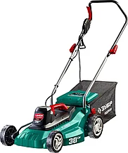 Газонокосилка сетевая, ширина скоса 38 см, ЗУБР 1700 Вт