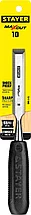 Стамеска с пластиковой рукояткой, 10 мм, STAYER Max-Cut