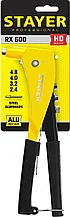 Заклепочник, литой корпус STAYER RX-600