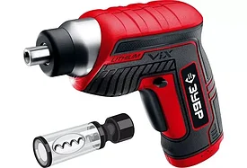 Отвертка аккумуляторная 3.6 В, в коробке с 10 битами и насадкой штопором ЗУБР ViX