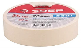 Малярная лента, креповая, 38мм х 50м, ЗУБР