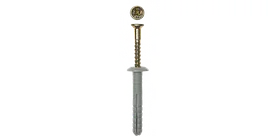 Дюбель-гвоздь полипропиленовый, грибовидный бортик, 6 x 60 мм, 1200 шт, ЗУБР