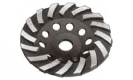 Чашка ЗУБР ТУРБО алмазная сегментная, высота 22,2мм, 180мм