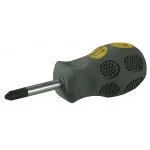 Отвертка STAYER "PROFESSIONAL" "MAX-GRIP" слесарная, Cr-V, намагниченная, PZ №2х38мм