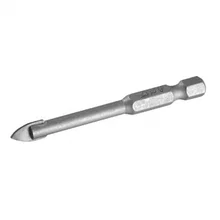 Сверло по кафелю, керамике, стеклу, с двумя режущими лезвиями, шестигранный хвостовик, 4 мм, ЗУБР 29840-04