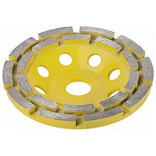 Чашка STAYER "PROFESSIONAL" алмазная сегментная двухрядная, высота 22,2мм, 115мм