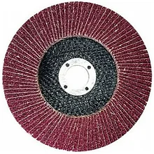 Круг лепестковый торцевой, 115 х 22,2мм, тип КЛТ1, "Луга" Р40