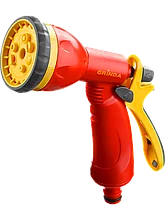 Распылитель GRINDA поливочный пластиковый, тип пистолетный, 8 позиционный