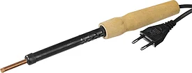 Электропаяльник с деревянной рукояткой, 65Вт