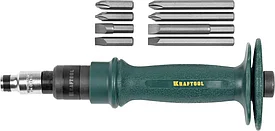 Отвертка ударно-поворотная 15 предм, KRAFTOOL ID-15