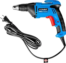 Сетевой шуруповерт ЗУБР ЗСШ-550-45, 550 Вт патрон HEX 1/4"