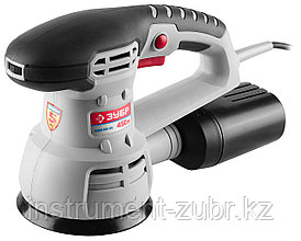 Машина орбитально-шлифовальная, ЗУБР ЗОШМ-450-125, 125 мм, Velcro, 5000-13000 об/мин, эксцентр. ход, 450 Вт