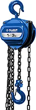 Таль цепная "ТШ-1-3" шестеренная, ЗУБР Профессионал 43081-1, 1т / 3м