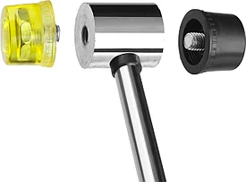 Молоток STAYER "MASTER" многофункциональный сборочный, крепление головы к металлической ручке, 35мм