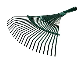 Грабли GRINDA, веерные, 22 плоских зубца