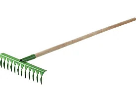 Грабли РОСТОК садовые с черенком, 14 витых зубцов