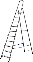 Лестница-стремянка СИБИН алюминиевая, 10 ступеней, 208 см