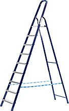 Лестница-стремянка СИБИН стальная, 10 ступеней, 208 см