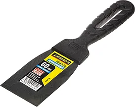 Шпатель STAYER "PROFESSIONAL", нержавеющее полотно, с пластмассовой ручкой, 60мм