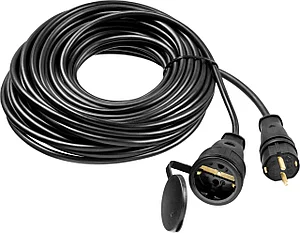 Удлинитель-шнур "КГ 325-Ш", 30 м, 4000 Вт, 1 гнездо, IP44, КГ 3х2,5 мм2, ЗУБР, фото 2