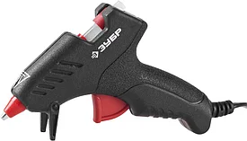 Пистолет ЗУБР "МАСТЕР" клеевой (термоклеящий), рабочая температура 165град, d=8мм, 10Вт