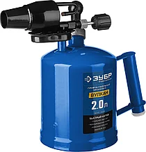 Лампа паяльная ВУЛКАН, со стальным эжектором, ЗУБР "ПРОФЕССИОНАЛ" 2,0 л