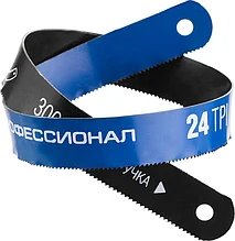 Полотно ЗУБР "ПРОФЕССИОНАЛ" по металлу, биметаллическое 24TPI, шаг 1мм, 300мм, 2шт